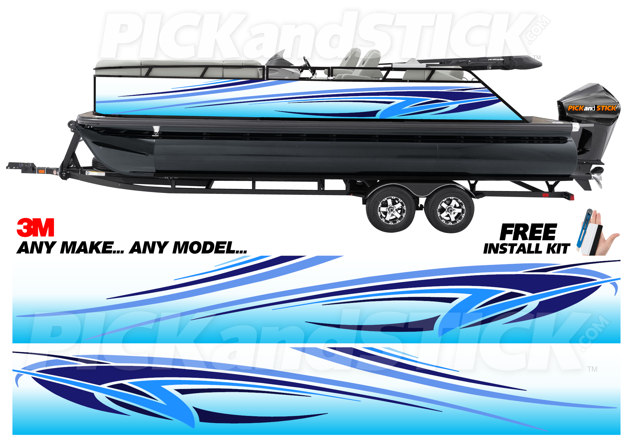 Pontoon Wraps - PickandStick.com