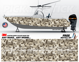 Camo Duck, Deer, Goose, Pheasant Wrap